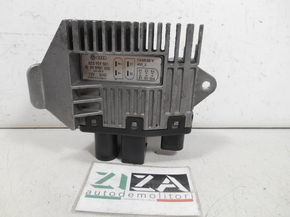 Centralina Elettroventola Audi A2 1.4 55kw 75cv AUA 2002 8Z0959501