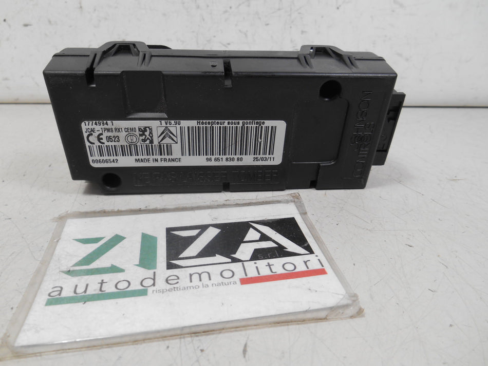 Centralina Pressione Pneumatici Peugeot 3008 I 2010 9665183080