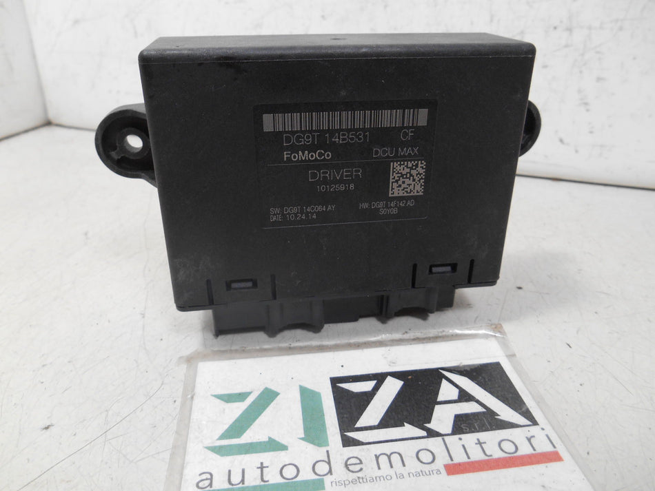 Centralina Porta Anteriore Sinistra Ford Mondeo IV 2014 DG9T-14B531-CF