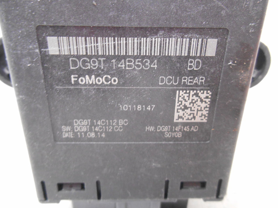 Centralina Porta Posteriore Ford Mondeo IV 2014 DG9T-14B534-BD