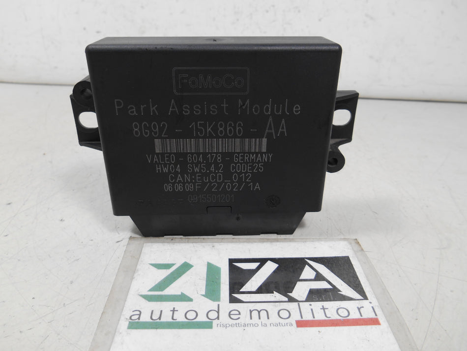 Centralina PDC Sensori di Parcheggio Ford Mondeo III 2009 8G92-15K866-AA