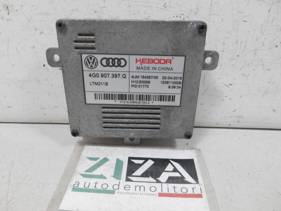Centralina Faro LED Luce Diurna Audi A6 C7 2016 4G0907397Q