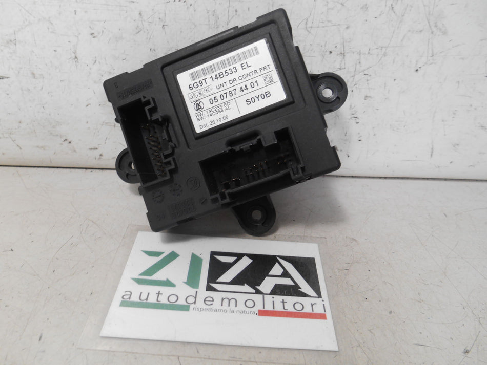 Centralina Porta Anteriore Sinistra Ford S-MAX 2007 6G9T-14B533-EL