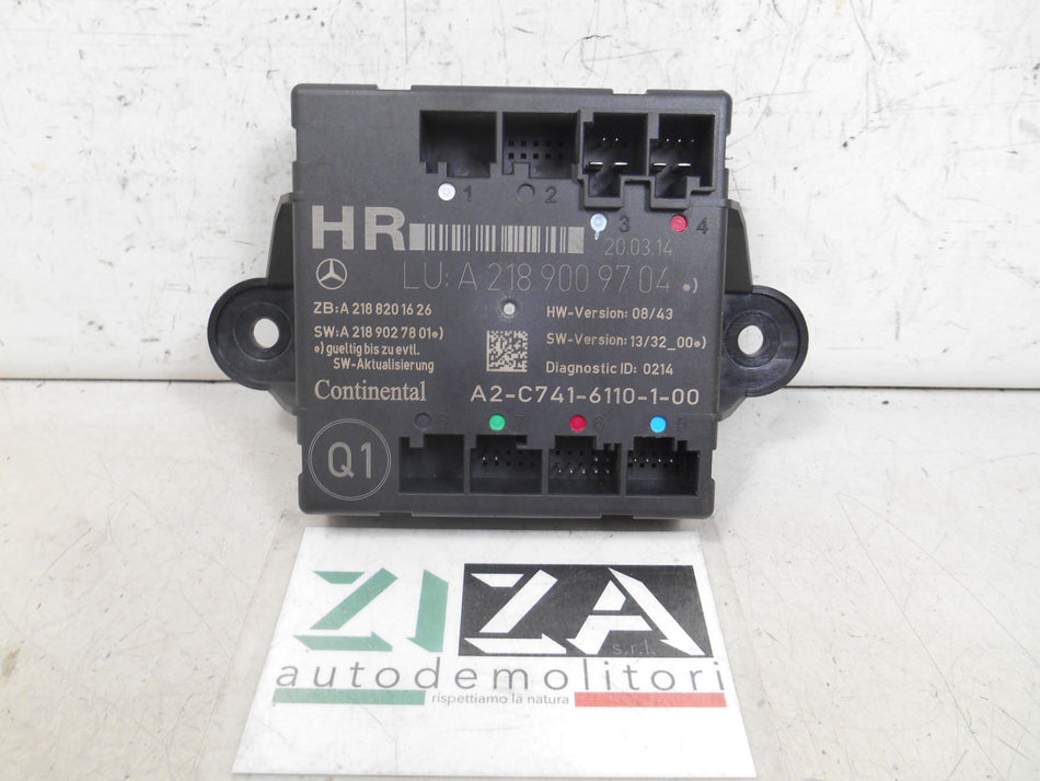 Centralina Porta Posteriore Destra Mercedes GLK X204 2015 A2189009704