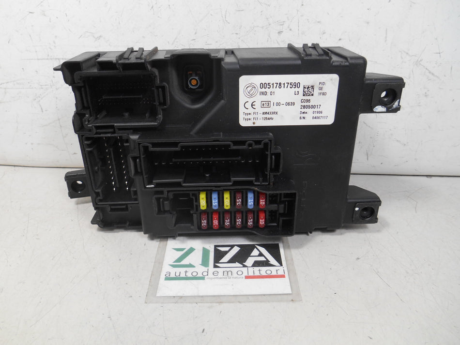 Body Computer Fiat Grande Punto 1.3 Mjet 90cv 199A3000 2006 00517817590