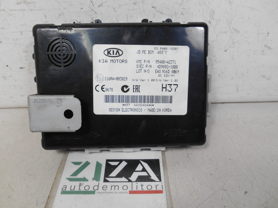 Centralina BCM Body Computer Kia Cee'd JD 1.6 CRDI 2017 95400-A2371