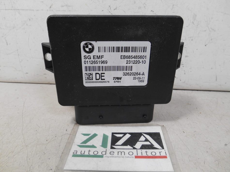 Centralina SG EMF Freno Stazionamento Elettrico BMW X3 F25 2013 685485601 32620264A