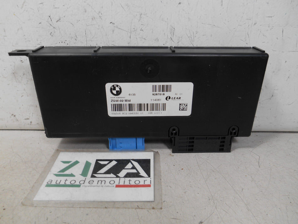 Centralina Gateway ZGW-02 BMW X3 F25 2013 61.35-9267518