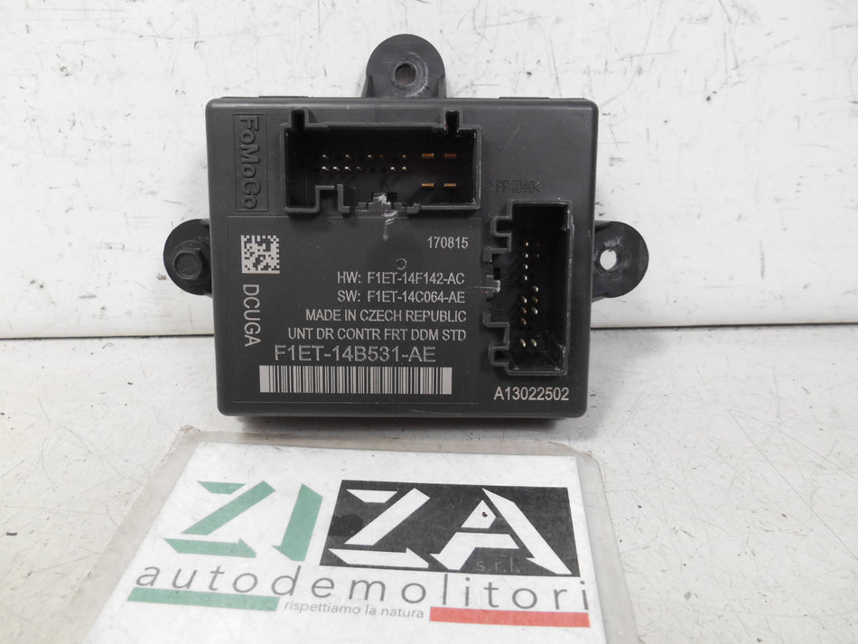 Centralina Porta Anteriore Sinistra Ford Focus III Res 2016 F1ET-14B531-AE