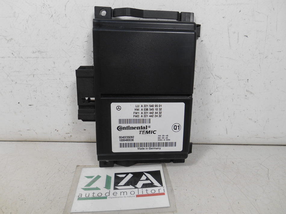 Centralina Sensori di Parcheggio Mercedes W221 S320 2009 A2215409501