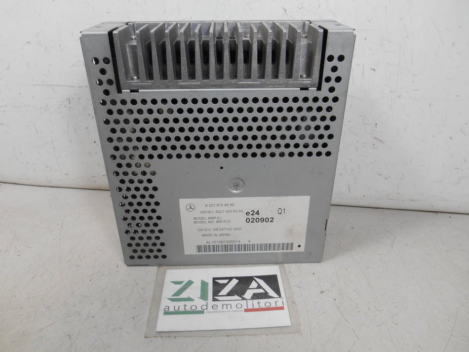 Centralina Amplificatore Mercedes W221 S320 2009 A2218704689