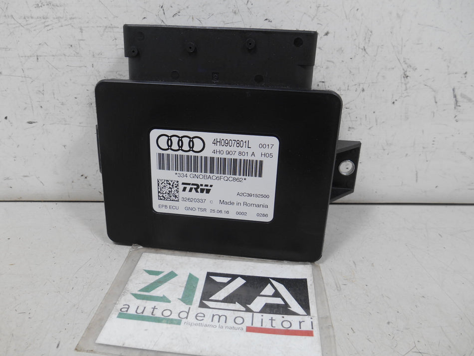 Centralina Freno Stazionamento Audi A6 C7 2016 4H0907801L