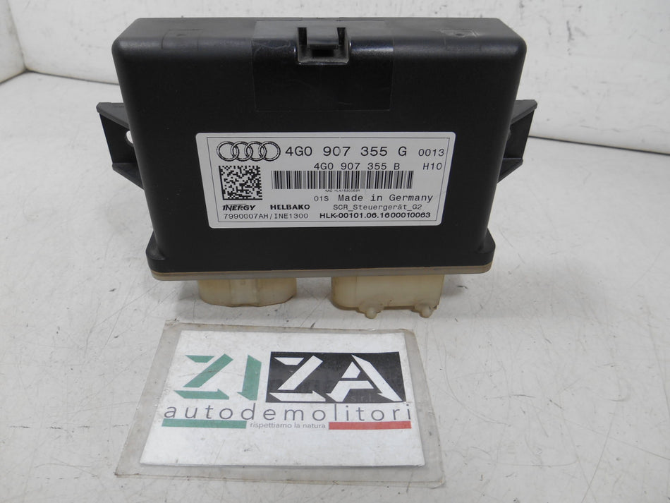 Centralina SCR AdBlue Audi A6 C7 2016 4G0907355G