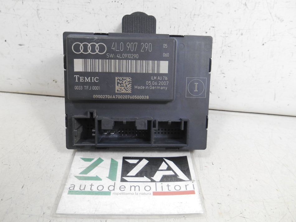 Centralina Portellone Posteriore Audi Q7 4L 2007 4L0907290