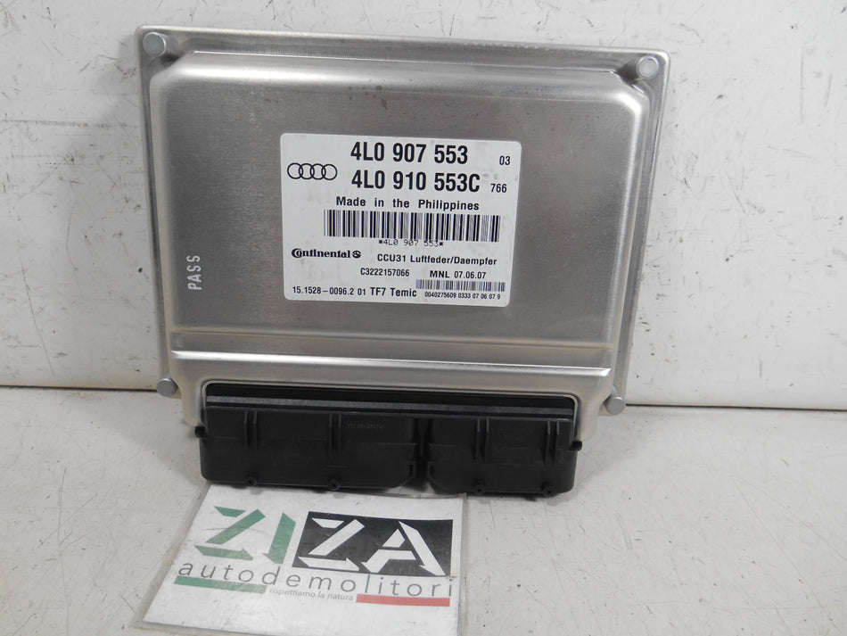 Centralina Sospensioni Pneumatiche Audi Q7 4L 2007 4L0907553 4L0910553C
