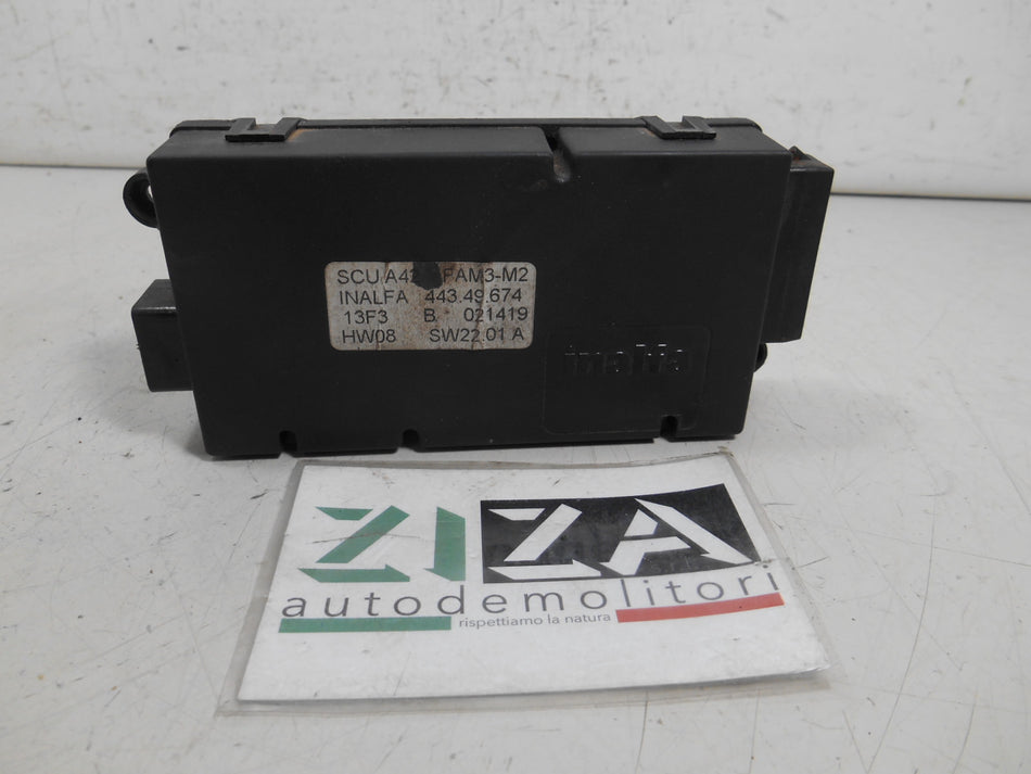Centralina Capote Tetto Apribile Citroen C3 Pluriel 2008 443.49.674
