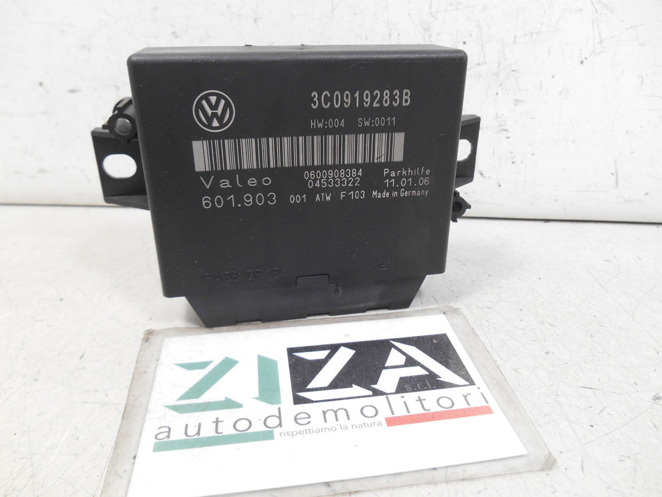 Centralina Sensori di Parcheggio VW Passat 3C 2007 3C0919283B HW:004 SW:0011