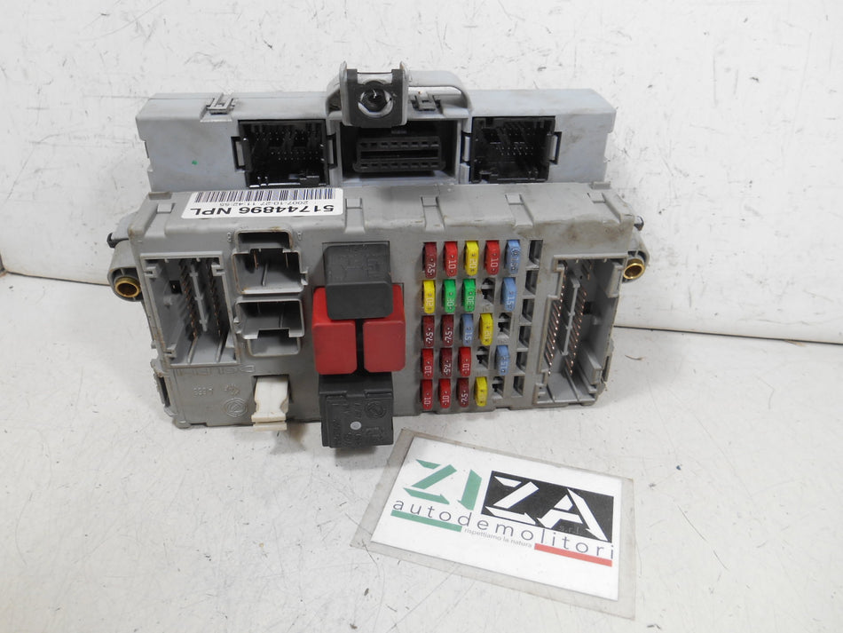 Body Computer + Scatola Fusibili Fiat Punto 188 1.3 Mjet 2007 51744895 51744896 46552681