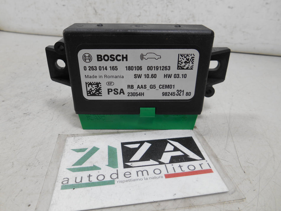 Centralina PDC Sensori Parcheggio Citroen C3 Aircross 2018 0263014165 9824532180