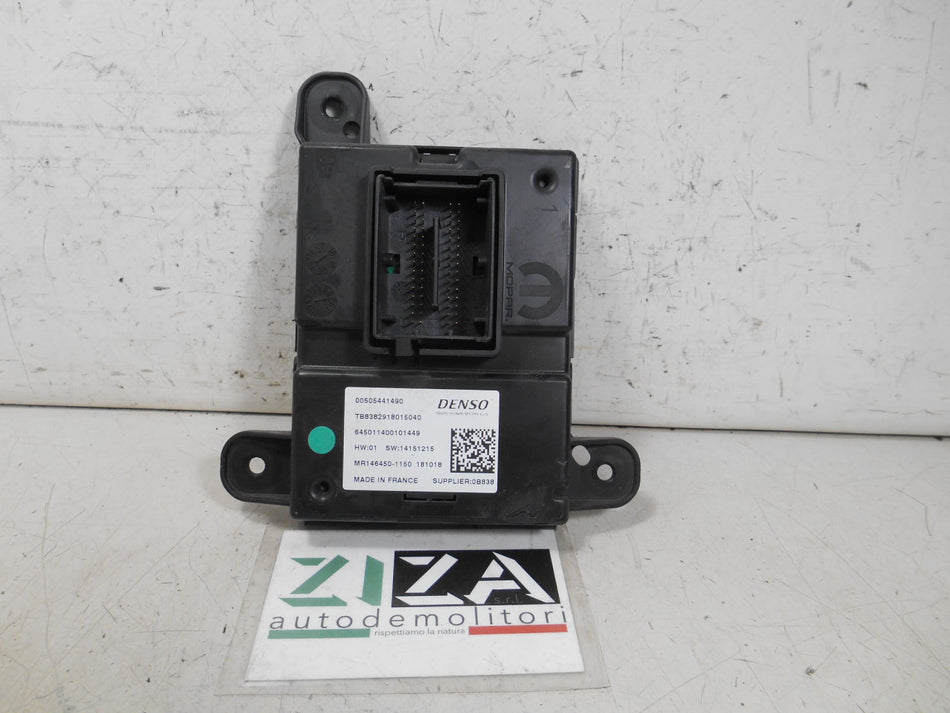 Centralina A/C Aria Condizionata Alfa Stelvio 2018 00505441490 HW:01 SW:14151215