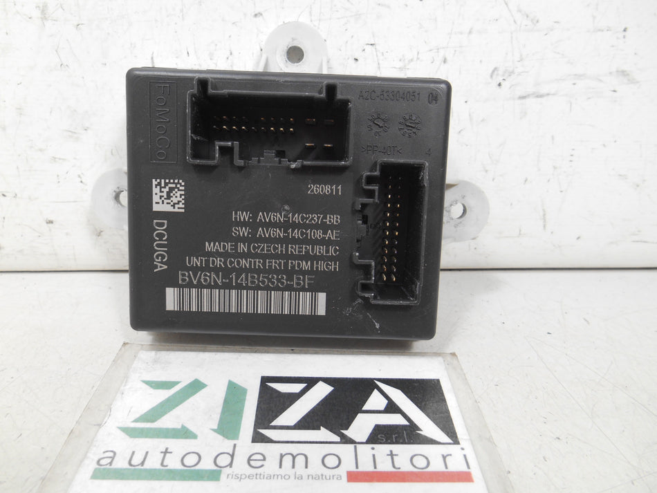 Centralina Porta Anteriore Destra Ford Focus III 2012 BV6N-14B533-BF