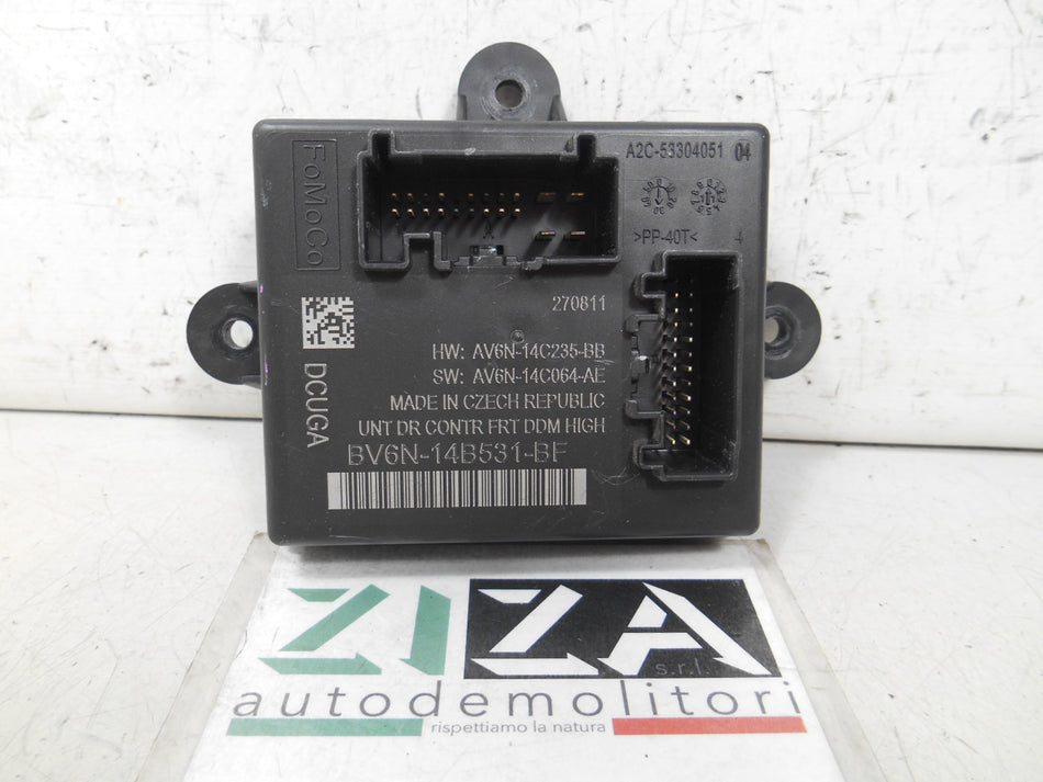Centralina Porta Anteriore Sinistra Ford Focus III 2012 BV6N-14B531-BF