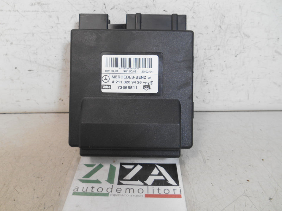 Centralina Apertura Portellone Posteriore Mercedes W211 E220 2005 A2118209426