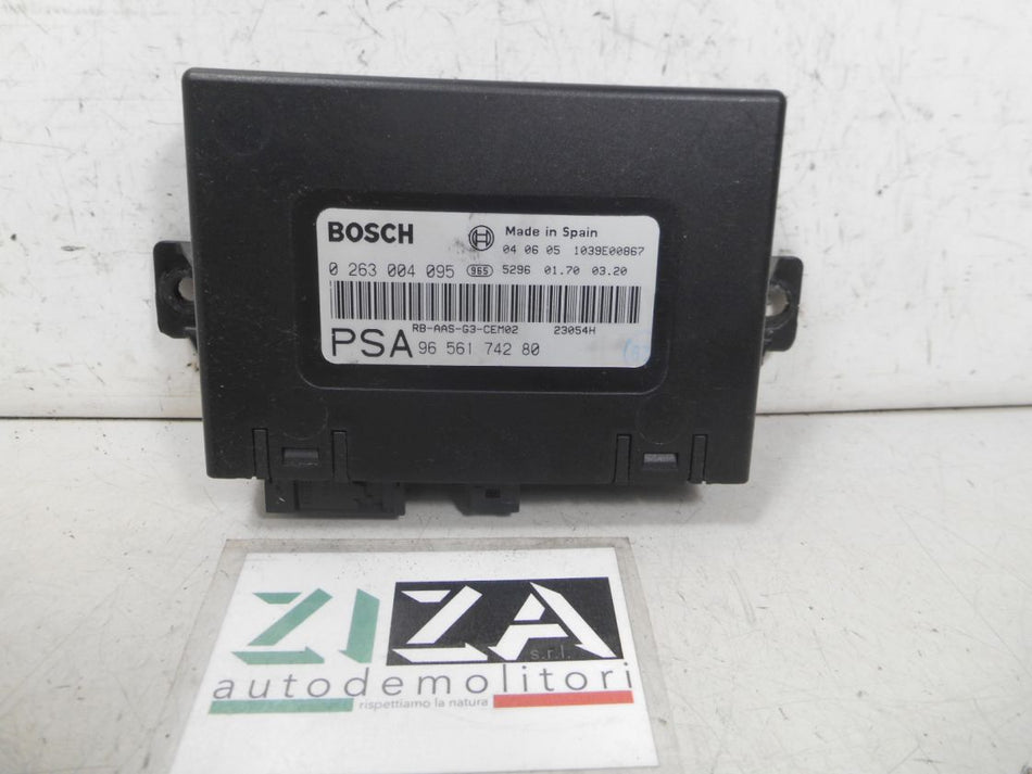 Centralina PDC Sensori di Parcheggio Peugeot 407 2004 9656174280 0263004095