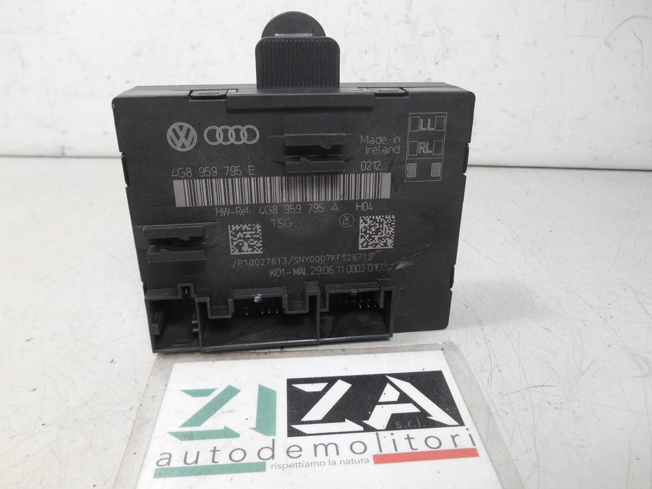 Centralina Porta Posteriore Audi A6 C7 2011 4G8959795A 4G8959795E