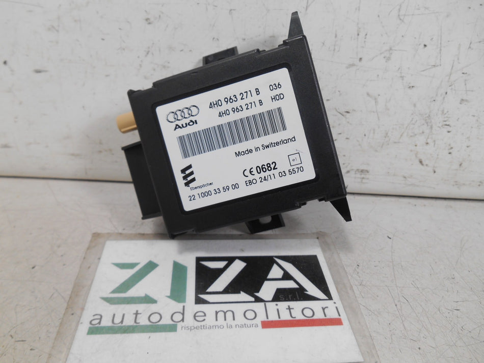 Centralina Comando Clima Ausiliario Audi A6 C7 2011 4H0963271B
