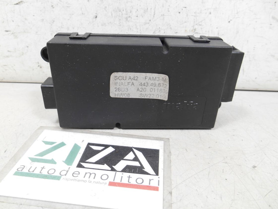Centralina Capote Tetto Apribile Citroen C3 Pluriel 2003 443.49.672