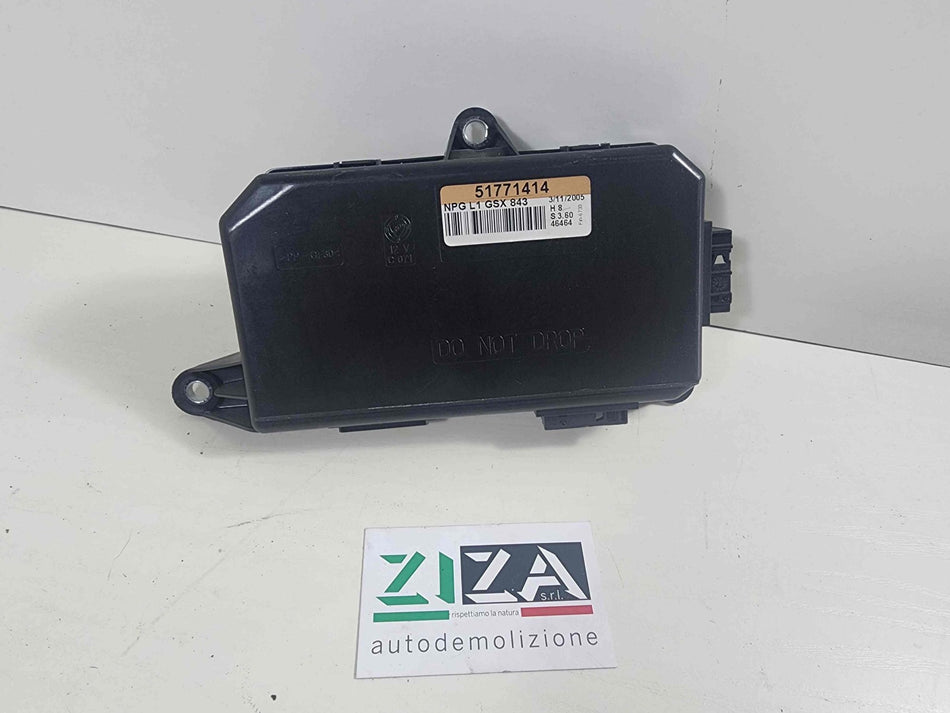Centralina Porta Anteriore Sinistra Lancia Ypsilon 843 2006 51771414 H8 S3.6