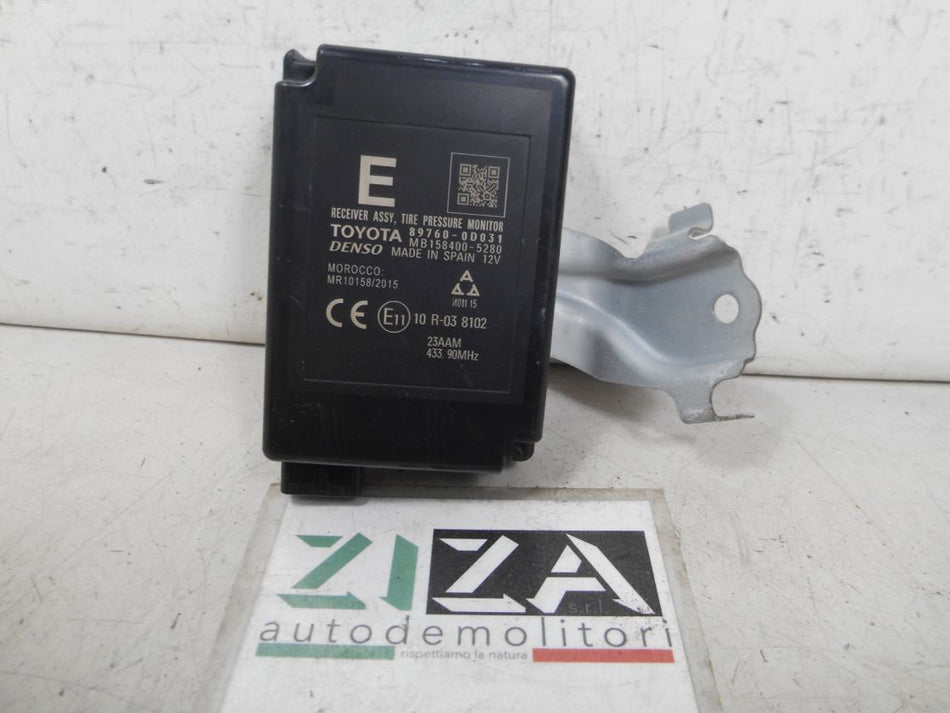 Centralina Pressione Pneumatici Toyota Yaris XP130 2016 89760-0D031