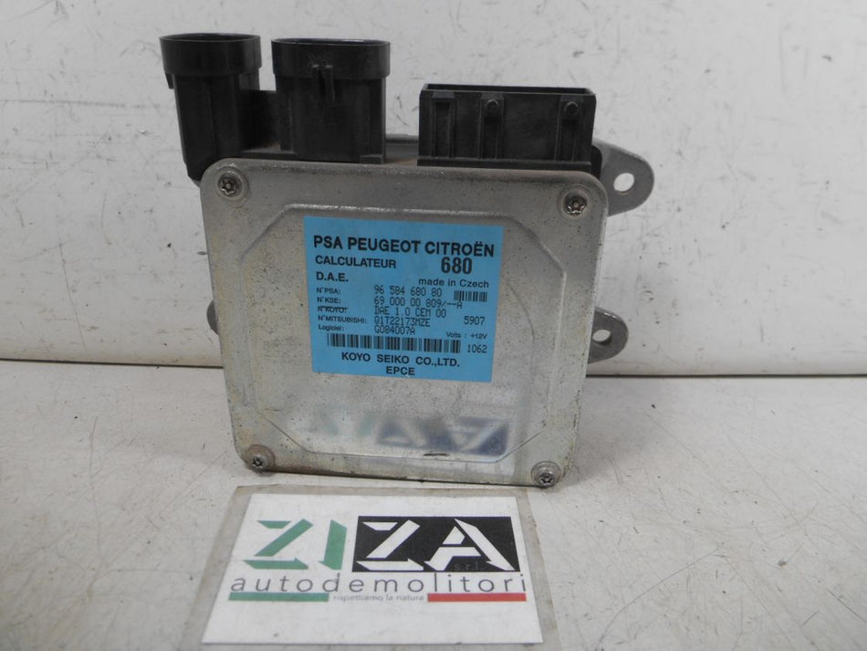 Centralina Servosterzo Citroen C3 I 2006 9658468080