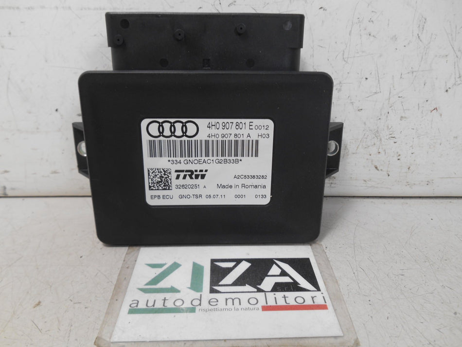 Centralina Freno Stazionamento Audi A6 C7 3.0 CLA 2011 4H0907801E
