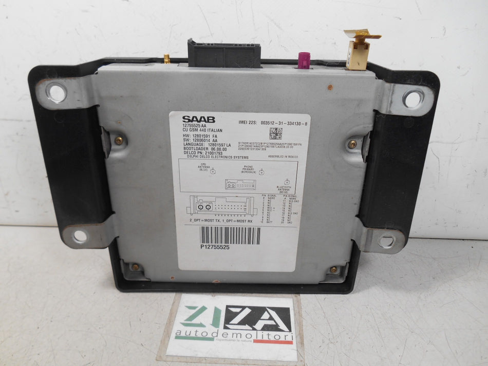 Centralina Navigatore Saab 9-3 II 2004 12755525 AA