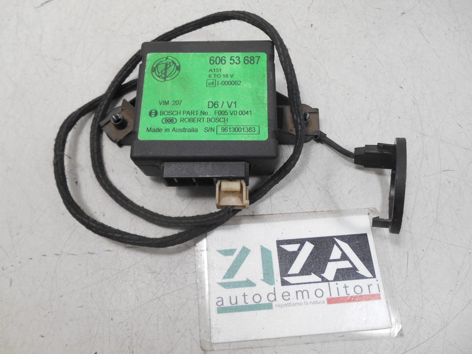 Centralina Immobilizer + Antenna Alfa 156 1.6 120cv AR67601 1999 60653687