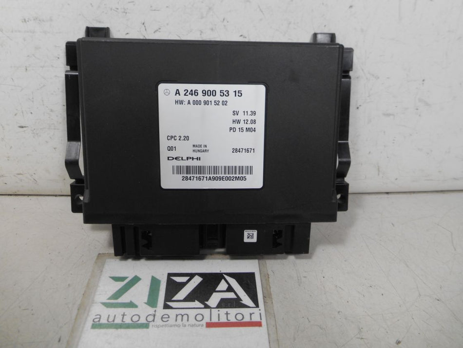 Centralina Cambio Mercedes W176 A180 CDI 1.5 80kw K9K 2015 A2469005315