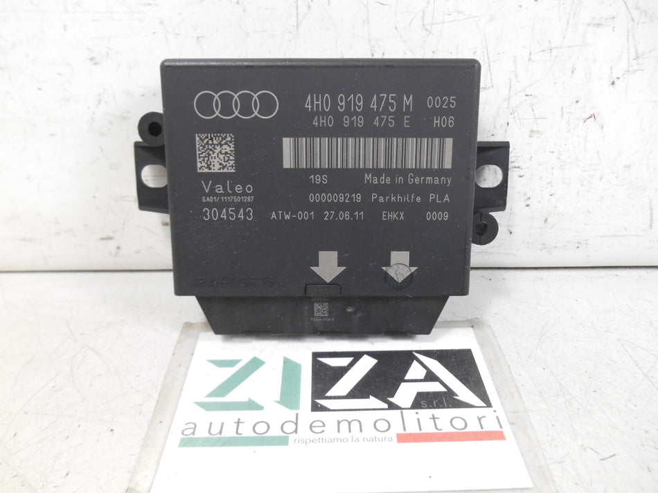 Centralina Sensori di Parcheggio Audi A6 C7 2011 4H0919475M