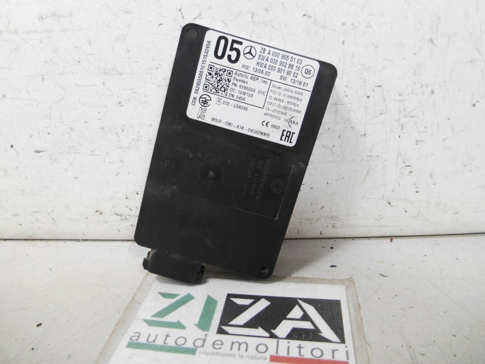 Centralina Anticollisione Radar Anteriore Mercedes W176 2015 A0009055103