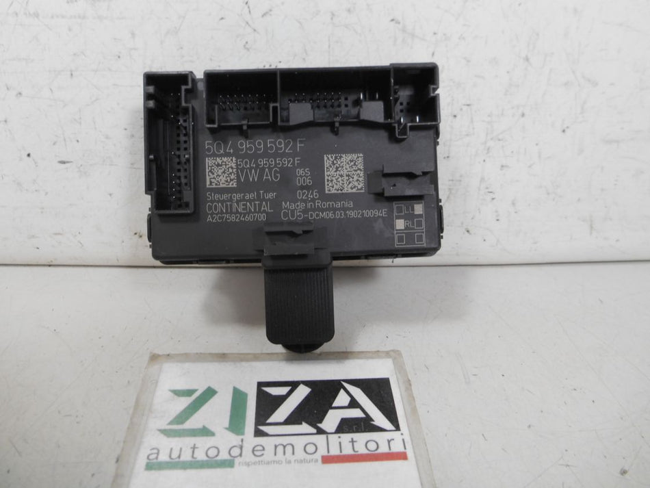 Centralina Porta Anteriore Destra Skoda Octavia 5E 2019 5Q4959592F