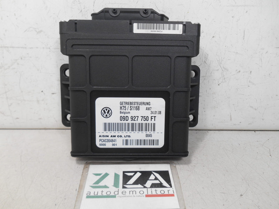 Centralina Cambio Automatico VW Touareg I 2008 09D927750FT H75 / S1168