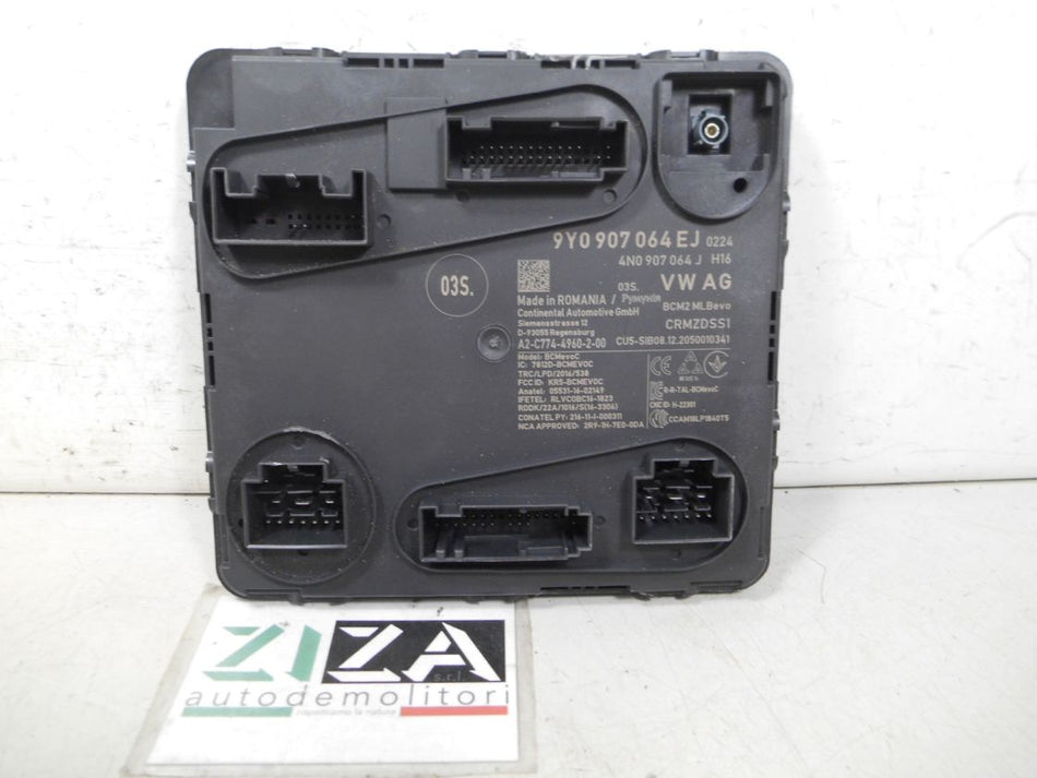 Centralina Body Computer BCM2 Porsche Cayenne 9YA 3.0 DCB 2023 9Y0907064EJ