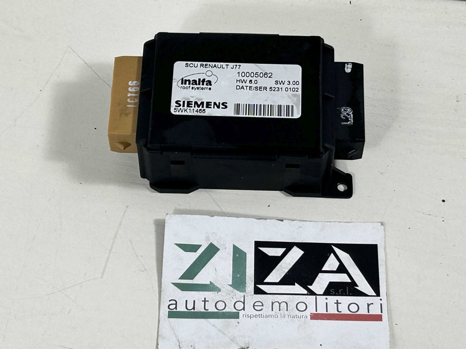 Centralina Tetto Apribile Renault Modus 2005 5WK11466 10005062