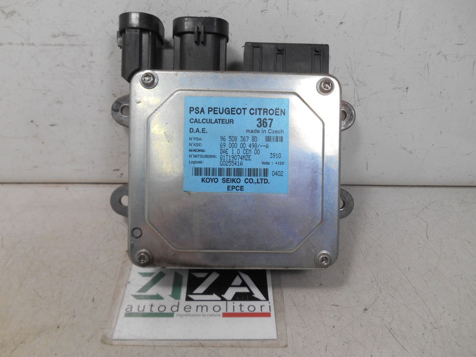 Centralina Servosterzo Citroen C3 2004 9650836780
