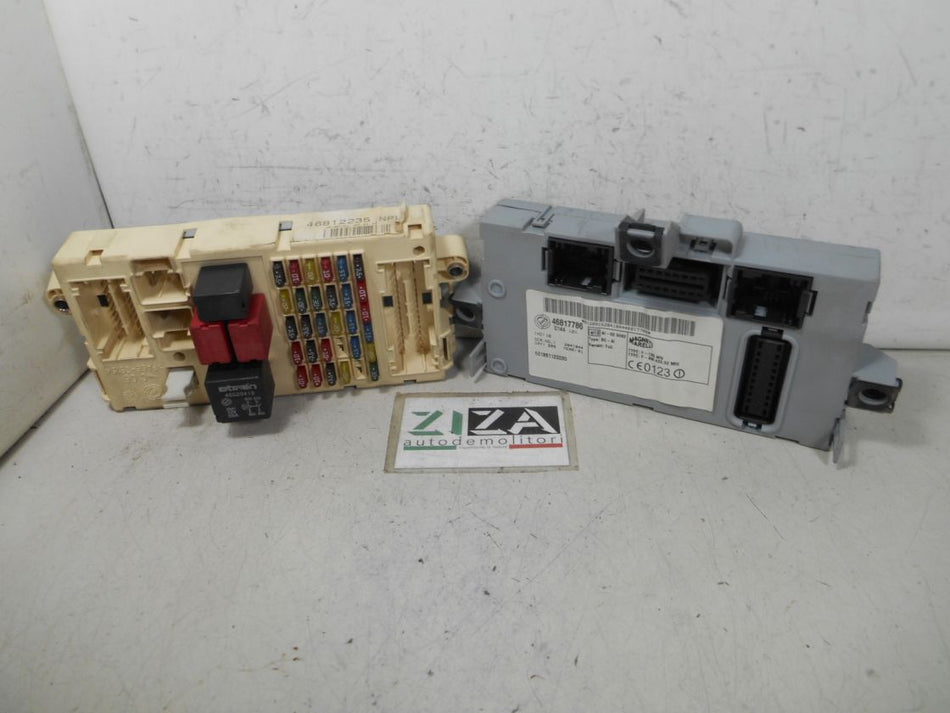 Body Computer + Scatola Fusibili Fiat Punto 188 1.2 60cv 2001 46817786 46812235 46758963