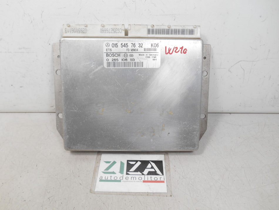 Centralina ETS Mercedes W210 E220 0155457632 0265106113