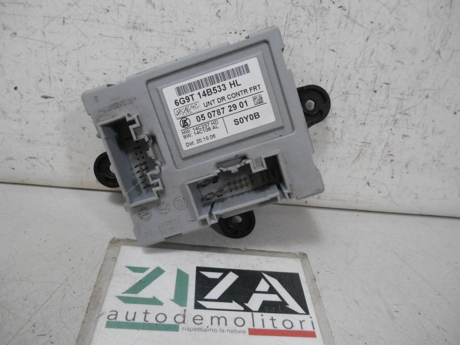 Centralina Porta Anteriore Destra Ford S-MAX 2007 6G9T-14B533-HL
