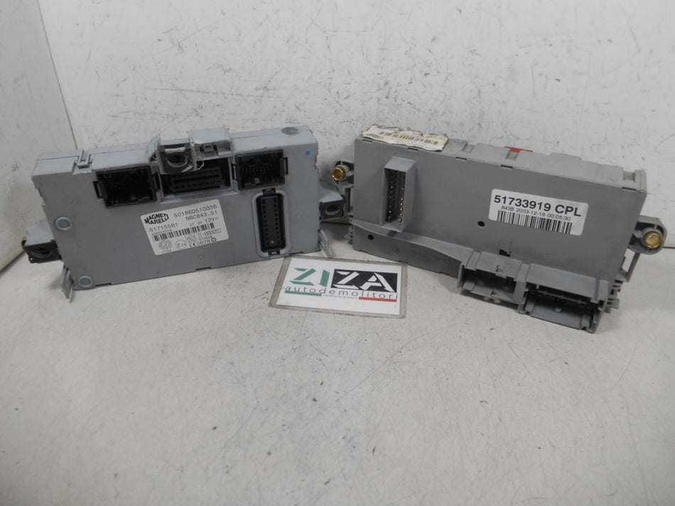 Body Computer + Scatola Fusibili Lancia Ypsilon 843 1.3 2004 51734380 51733919 51715561
