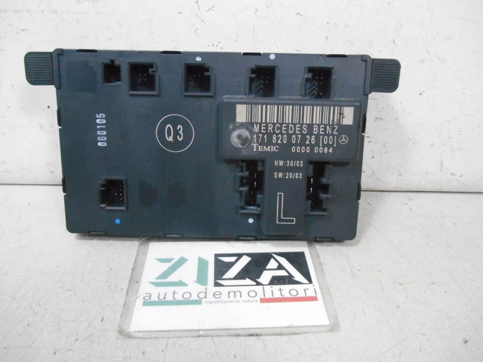 Centralina Porta Sinistra Mercedes R171 SLK200 2006 1718200726